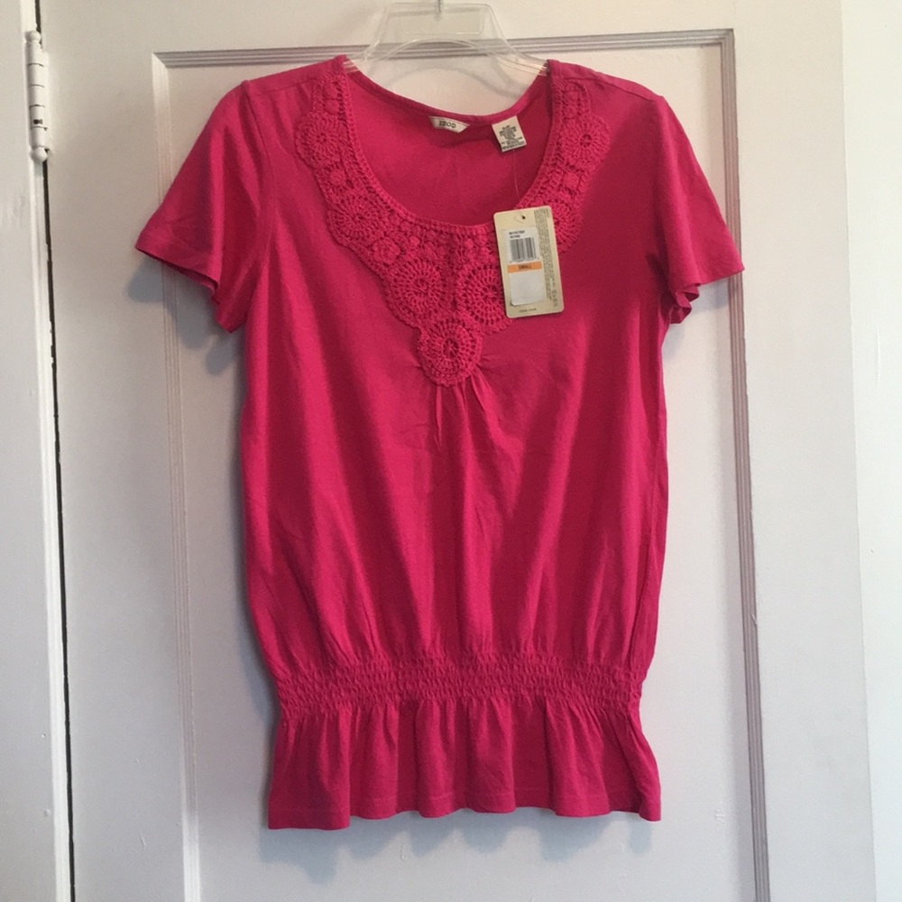 3/$10 Izod gathered bottom top